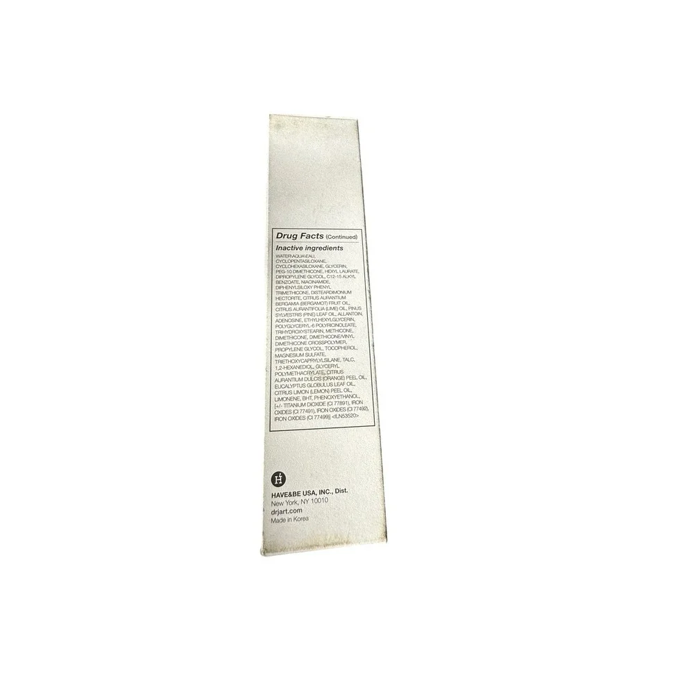 Dr Jart‎ BB Premium Beauty Balm Tan SPF 40 Multi Tasker Niacinamide
